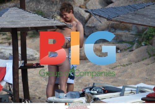 Sebastian Vettel vacations with girlfriend in Sardinia