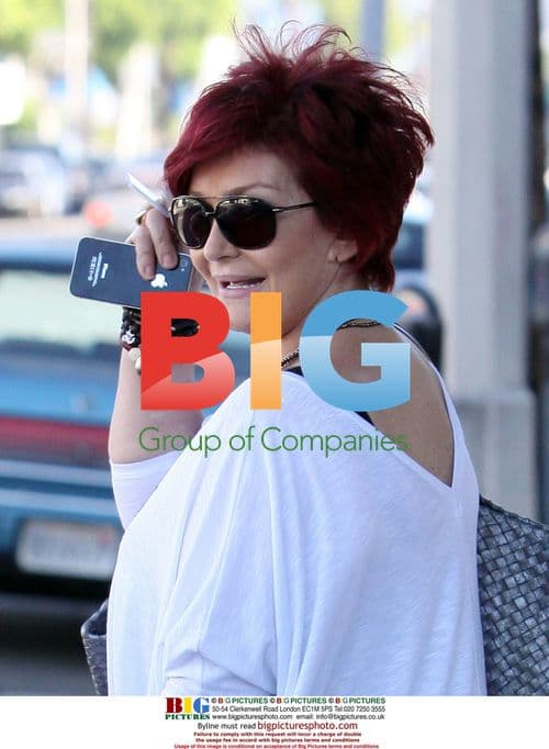 Sharon Osbourne Running Errands