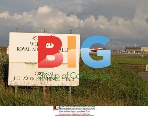 Prince William at RAF Valley, Anglesey
