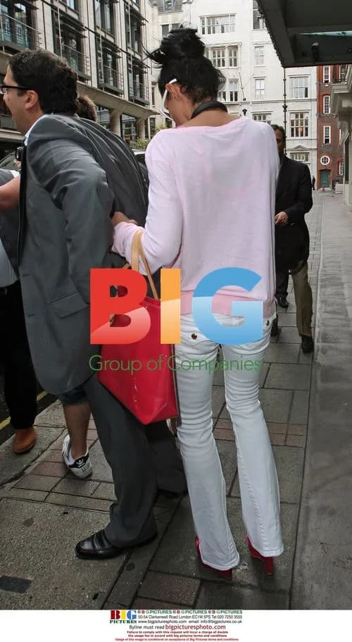 Katie Price Leaves Hotel with Son Harvey