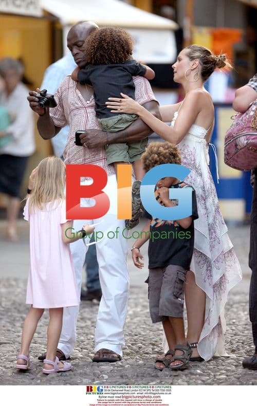 Heidi Klum and Seal on Cruise in Portofino