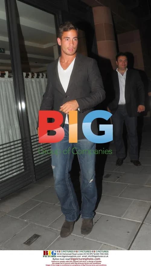 Danny Cipriani with Family at London Restaurant