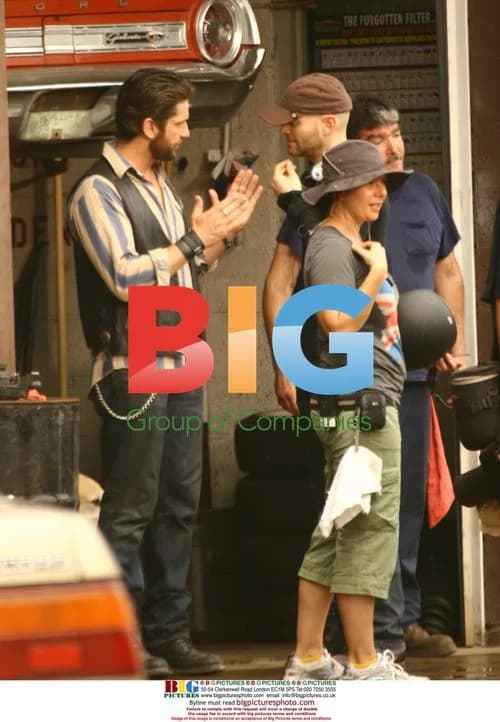 Gerard Butler on Set of 'Machine Gun Preacher'
