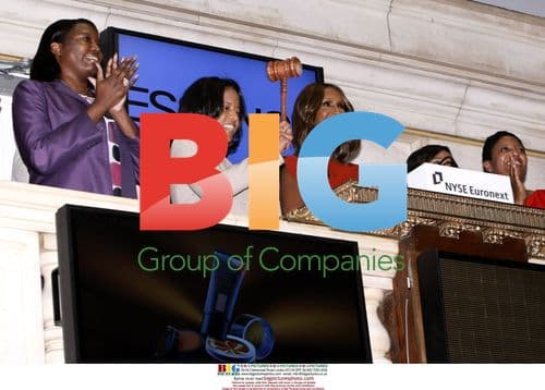 Iman Visits NYC Stock Exchange