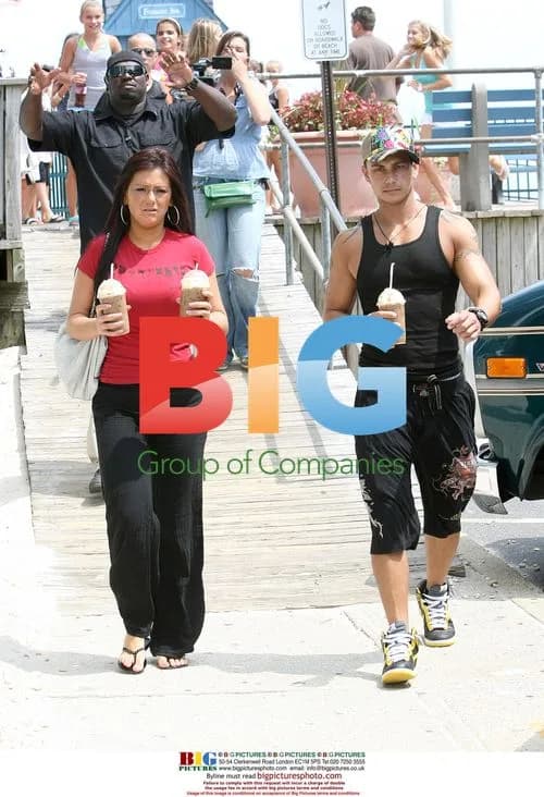 Jersey Shore Cast Filming in Seaside Heights
