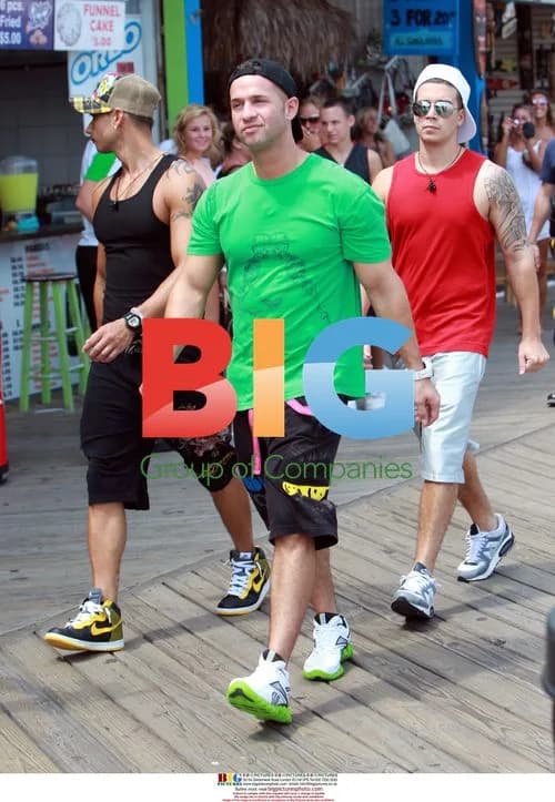 Jersey Shore Cast Filming in Seaside Heights