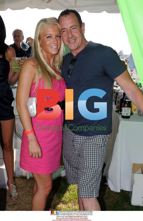Michael Lohan Kisses Girlfriend at Charity Event