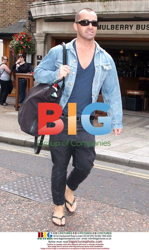 Louie Spence in West London