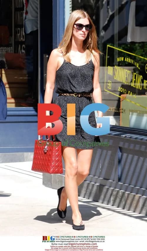 Nicky Hilton Visits Macy's in LA