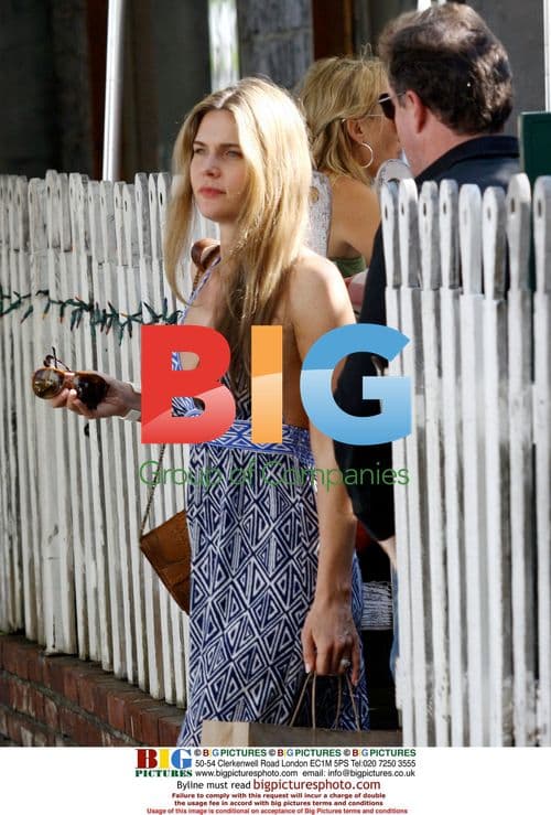 Piers Morgan and wife Celia Walden leaving The Ivy in LA