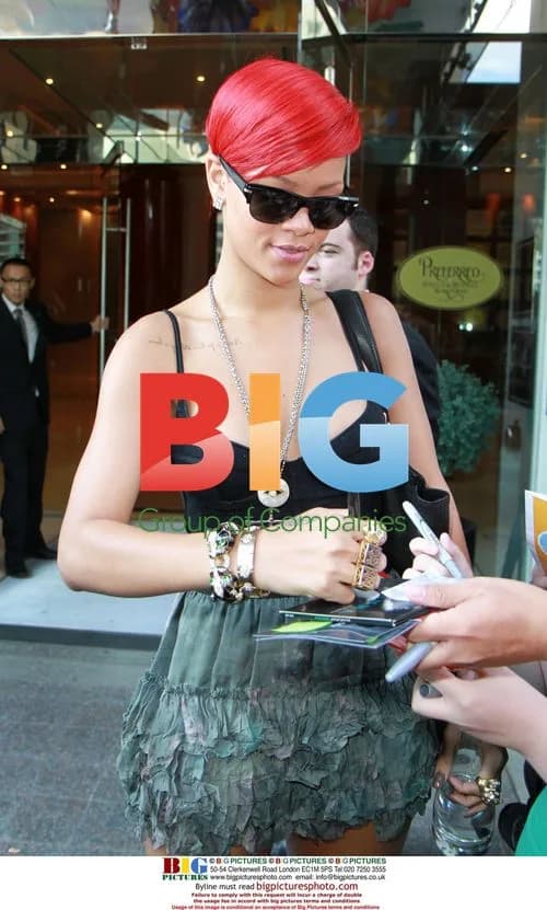 Rihanna Leaves Hotel for Toronto Concert