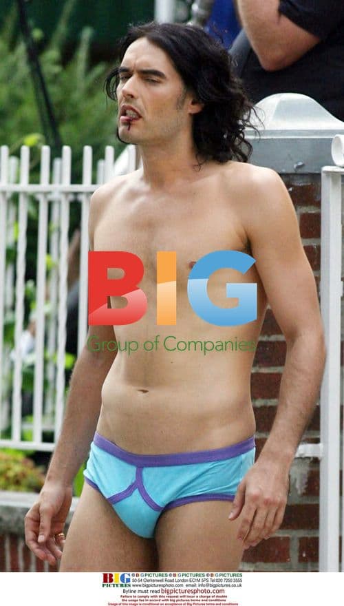 Russell Brand films 'Arthur' in New York