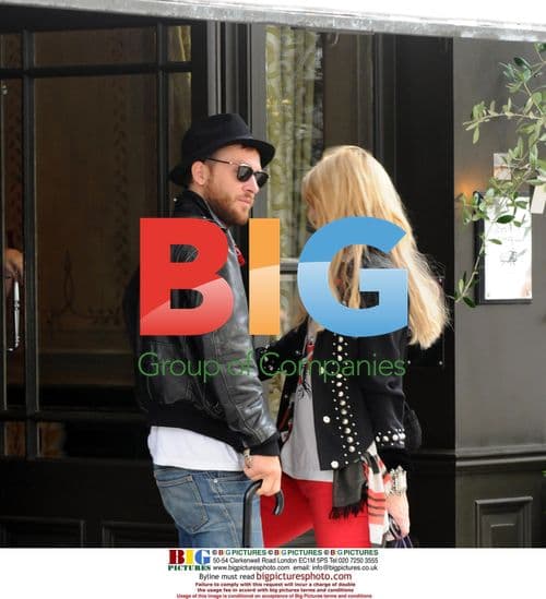 Mischa Barton and Lee Tinklin in Soho
