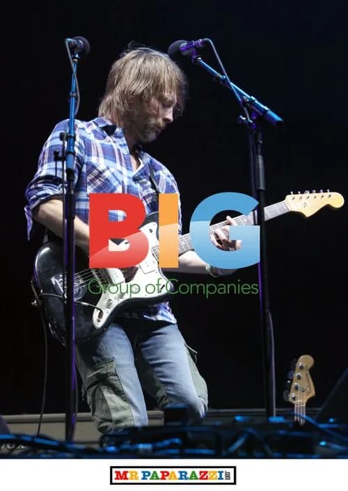 Thom Yorke Performing at the Big Chill Festival