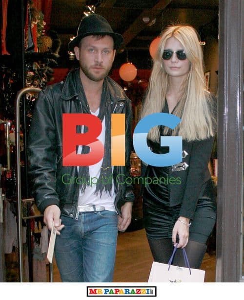 Mischa Barton and Lee Tinklin in Soho