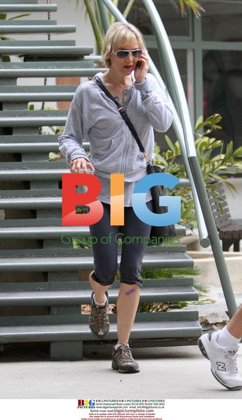 Renee Zellweger Grabs Coffee and Hits the Gym