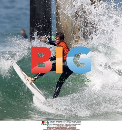 Dane Reynolds competes at US Open of Surfing