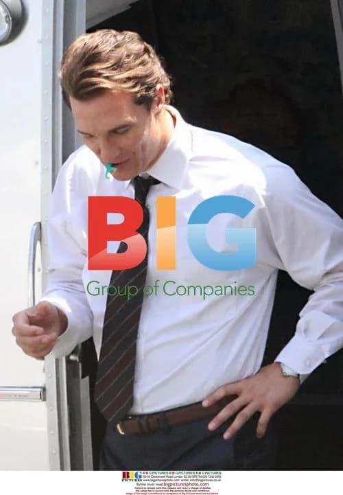 Matthew McConaughey on set of 'The Lincoln Lawyer'