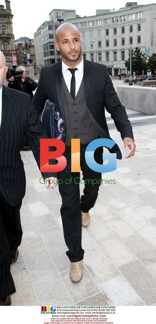 Ricky Whittle arriving at court