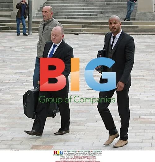 Ricky Whittle and Steve Farrell at Liverpool Court