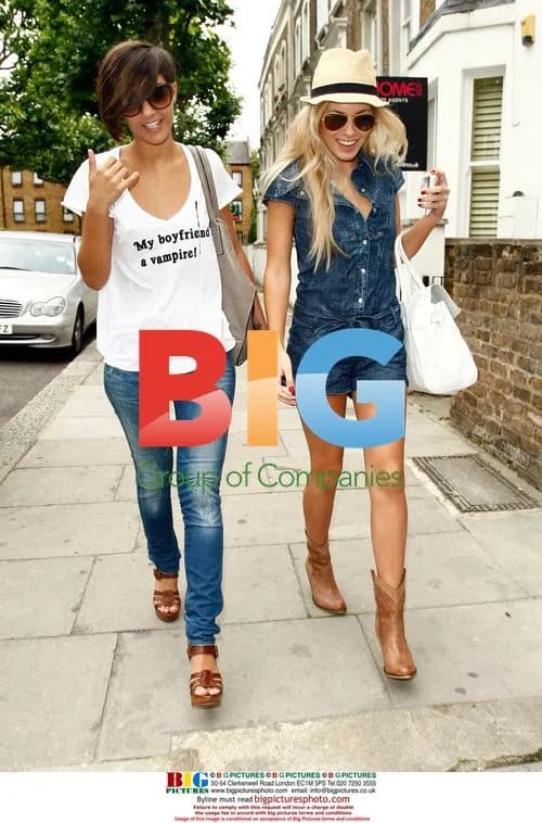 The Saturdays Members Frankie Sandford and Mollie King