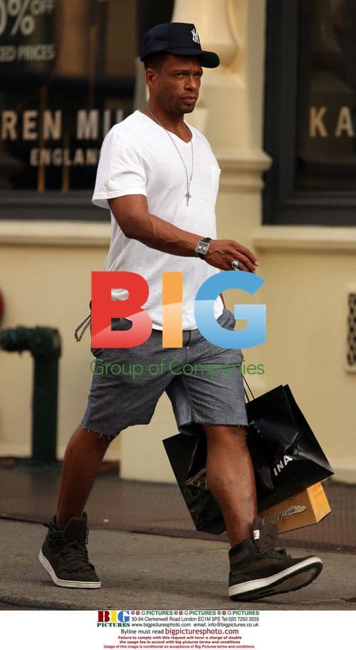 Gary Dourdan Shopping in NYC