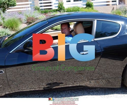 Michael Lohan with Mystery Blonde