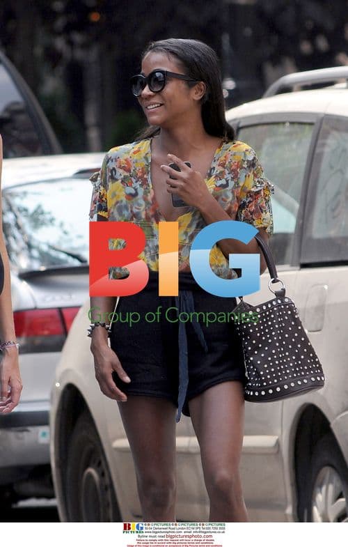 Genevieve Jones Spotted at Sant Ambroeus