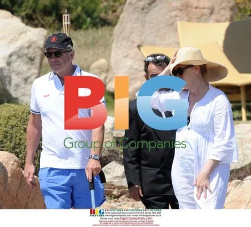 Meryl Streep and husband Don Gummer in Italy
