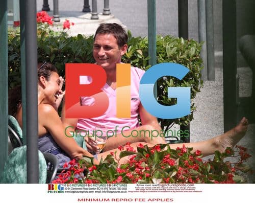 Frank Lampard and Christine Bleakley on Vacation