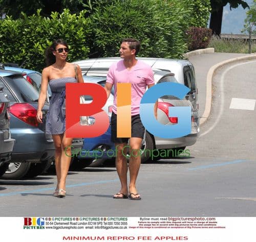Frank Lampard and Christine Bleakley on Holiday
