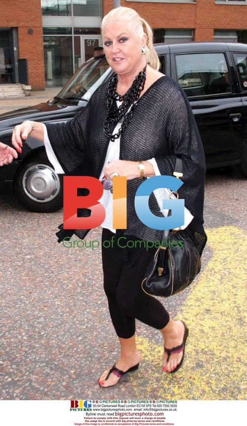 Kim Woodburn at ITV Studios