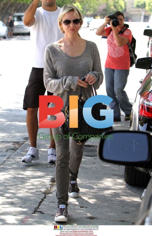 Renee Zellweger Leaving Skincare Spa