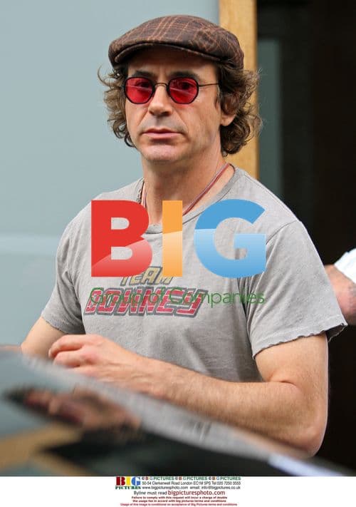 Robert Downey Jr Visits Guy Ritchie