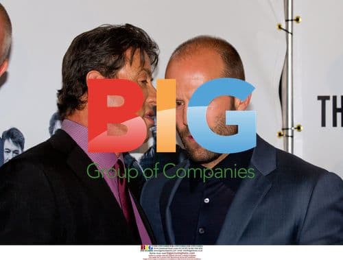 Sylvester Stallone and Jason Statham at 'The Expendables' Premiere