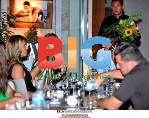 Iva Majoli and Jennifer Capriati at Birthday Dinner