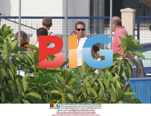 Queen Sofia and royal family at sailing school