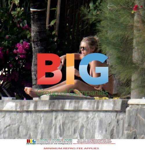 Chelsy Davy on Beach Holiday