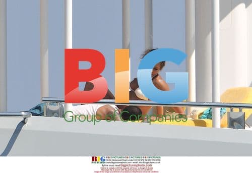 Alicia Keys and Swizz Beatz on Honeymoon Yacht