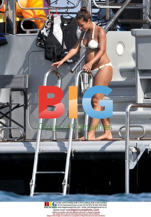 Alicia Keys and Swizz Beatz on Yacht in France