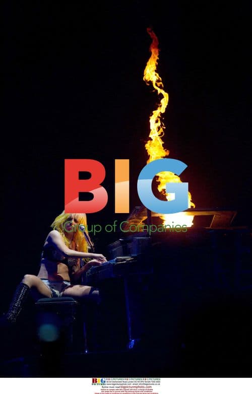 Lady Gaga Performing in Las Vegas