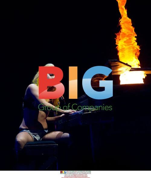 Lady Gaga Performing at MGM Grand in Las Vegas