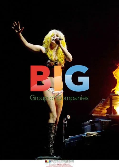 Lady Gaga Performing at MGM Grand in Las Vegas