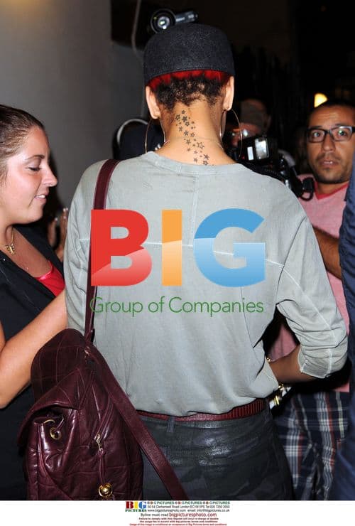 Rihanna Leaves Dinner in NYC