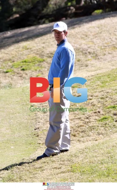 Mark Wahlberg Plays Golf in Sydney