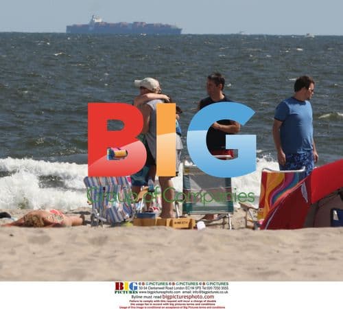 Former jetBlue flight attendant enjoys beach