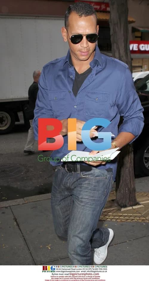 A-Rod Signing Autographs Outside NBC Studios