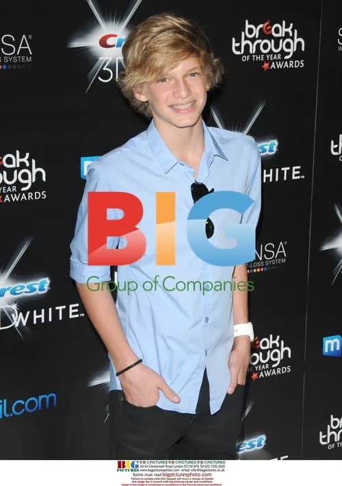 Cody Simpson at Breakthrough of the Year Awards