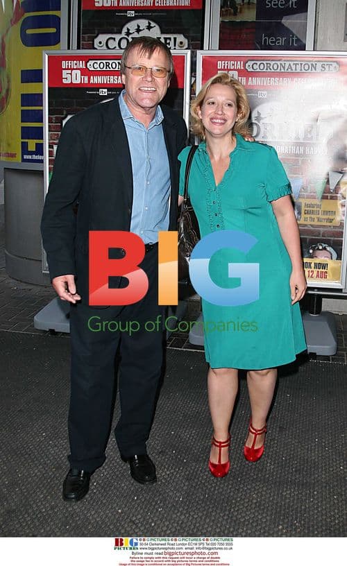 Coronation Street's David Neilson and Katy Cavanagh at 50th anniversary play