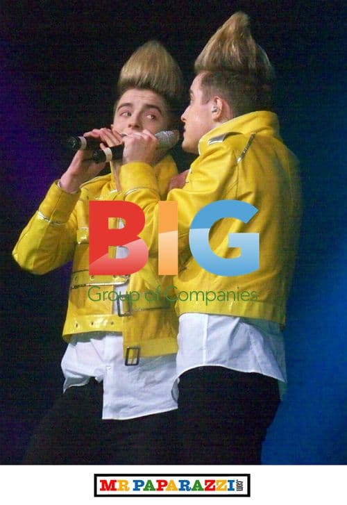 Jedward Live Performance in Dublin
